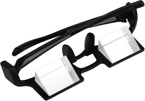 DS. DISTINCTIVE STYLE Lazy Glasses Prism 90 Degree Crochet Glasses Mirror Reading Glasses for Laying Down/Knitting (Lightweight Version for People without Glasses) in Saudi Arabia