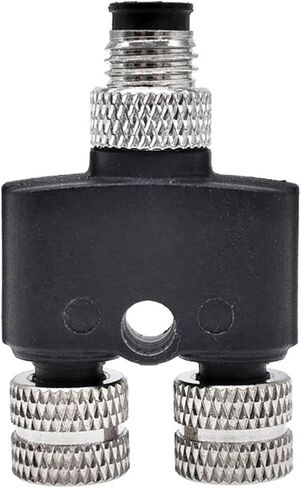 M8 3pin M8-4 1 Split 2 Y-Type Adapter Female Splitter Circular Sensor Connector 1Pcs(3P) in Saudi Arabia