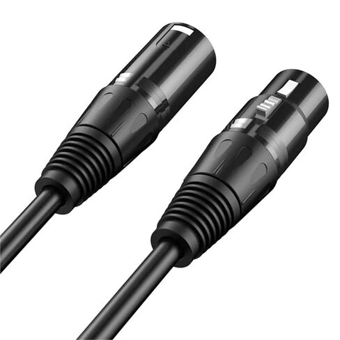 DMX512 XLR كابل ذكر إلى أنثى M/F OFC الصوت محمية 1 قطعة in Saudi Arabia