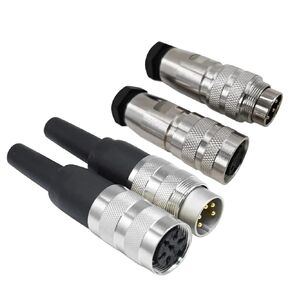 M16 الطيران IP67 كابل موصل C091 PG7 PG9 محمية ذكر أنثى رئيس مشترك J09 1 قطعة (C091-Female PG9,24P) in Saudi Arabia