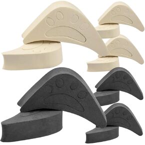 Healeved 6 Pair Toe Plug Adjustment Pad Shoe Filler for Missing Toes Shoe Insert Cushion Big Filler Head Mat Size Reducer Casual Tip Mat Eva Pointed s Plug in Kuwait
