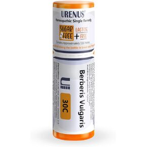 Berberis Vulgaris 30C Sugar Free Lactose Free Homeopathic Remedy 110 Pellets, Urenus in Saudi Arabia