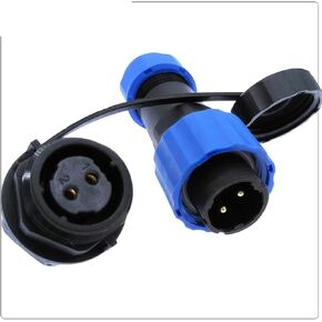SP13 Connector IP68 2pin 3pin 4pin 5pin 6pin 7pin Cable Connectors and Socket 1Pcs(Back Nut,5P) in Saudi Arabia