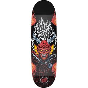 Santa Cruz Stranger Things Hellfire Club Flames 9.00in x 32.00in Skateboard Decks in Kuwait