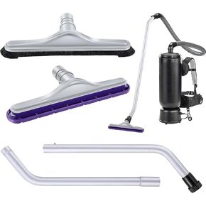 Replacement 2 Piece Vacuum S-Wand & 14" Floor Tool Brush Compatible with Proteam Backpack Vacuums, Compatible with C2401 Backpack & Commercial Vacuums(Horsehair & Round Dusting Brush) in Saudi Arabia