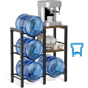 Heavy Duty 5 Gallon Water Jug Holder, Suitable for Homes, Offices, and Garages-Water Storage and Organization, Rust-Proof, Slip-Resistant, and Anti-Drop in Saudi Arabia