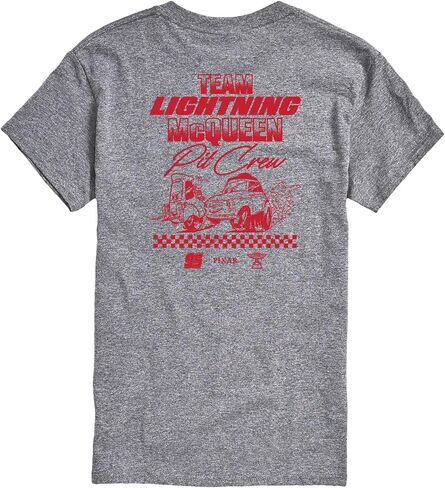 Disney Cars - Team Lightning McQueen Pit Crew - Men's Short Sleeve Graphic T-Shirt in Saudi Arabia