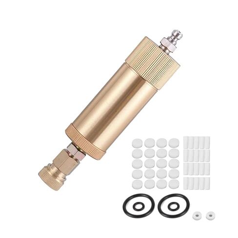 Air Filter Water Oil Submersible Separator 30Mpa high Pressure Single Cylinder PCP Pump Rust-Proof air Compressor Blue(Gold) in Saudi Arabia