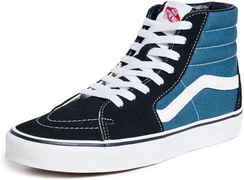 حذاء تزلج كاجوال عالي الجودة للجنسين من VANS Sk8-Hi، مريح ومتين بنعل مطاطي وافل مميز in Kuwait