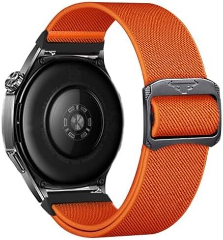 أحزمة ECSEM من النايلون متوافقة مع ساعة Motorola Moto Watch 100/Moto Watch 70/Moto 360 الجيل الثالث من الساعات الذكية للرجال والنساء، حلقة تريل رياضية قابلة للتعديل + أساور بديلة لحلقة جبال الألب in Kuwait