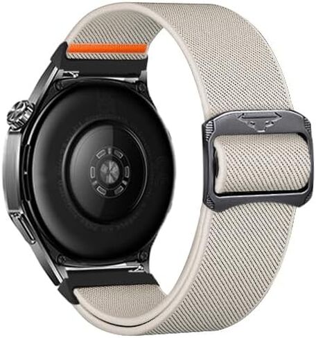 أحزمة ECSEM من النايلون متوافقة مع ساعة Motorola Moto Watch 100/Moto Watch 70/Moto 360 الجيل الثالث من الساعات الذكية للرجال والنساء، حلقة تريل رياضية قابلة للتعديل + أساور بديلة لحلقة جبال الألب in Kuwait