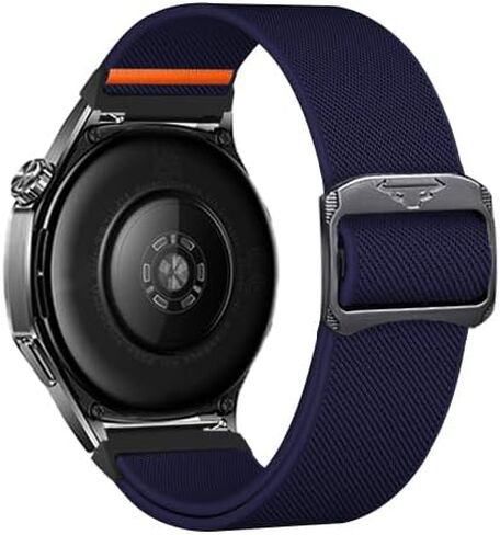 أحزمة ECSEM من النايلون متوافقة مع ساعة Motorola Moto Watch 100/Moto Watch 70/Moto 360 الجيل الثالث من الساعات الذكية للرجال والنساء، حلقة تريل رياضية قابلة للتعديل + أساور بديلة لحلقة جبال الألب in Kuwait