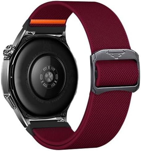 أحزمة ECSEM من النايلون متوافقة مع ساعة Motorola Moto Watch 100/Moto Watch 70/Moto 360 الجيل الثالث من الساعات الذكية للرجال والنساء، حلقة تريل رياضية قابلة للتعديل + أساور بديلة لحلقة جبال الألب in Kuwait