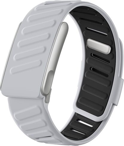 أحزمة سيليكون Getino متوافقة مع Whoop 5.0 Band One، Peak، Life MG، حزام إكسسوارات رياضي مقاوم للماء قابل للتنفس وقابل للتعديل لتتبع أنشطة اللياقة البدنية Whoop Band 5.0، GrayBlack in Kuwait