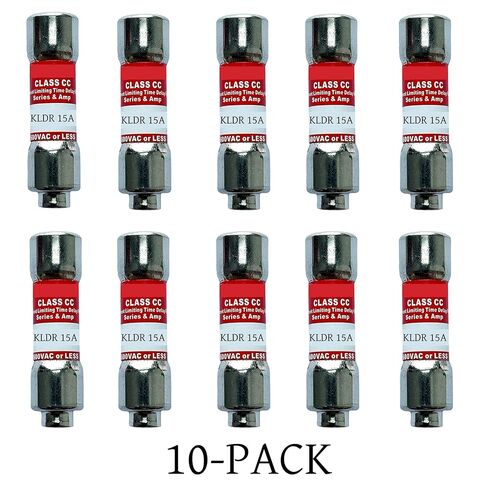10 عبوات جديدة KLDR-15 KLDR-15A 600Vac صمام تأخير الوقت، KLDR 15A Class CC Cartridge Fuse in Saudi Arabia