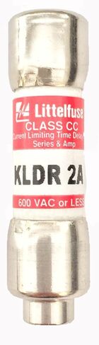 Littelfuse KLDR002.TXP Class CC Fuse, 600V, Time Delay, 2 Amp RoHS (Pack of 10) in Saudi Arabia