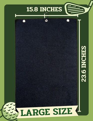 Highland Cow Gifts Golf Towel, Gifts for Highland Cow Lovers, 15.7“x23.6" Microfiber Golf Towel for Golf Bags for Birthday, Christmas in Saudi Arabia