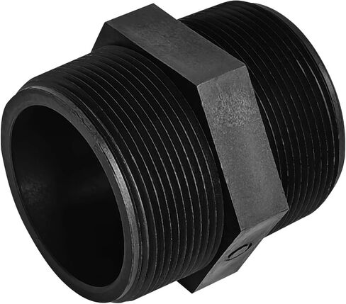 2 قطعة 2 "NPT x 2" NPT موصل ذكر مزدوج، تركيب أنابيب بلاستيكية من مادة البولي بروبيلين، محول، وصلات أنابيب صناعية مقرنة in Kuwait