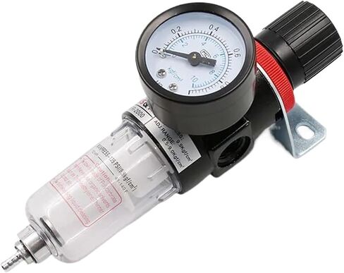 2pc AFR-2000 Pneumatic Filter Air Treatment Unit Pressure Regulator Compressor Reducing Valve Oil Water Separation AFR2000 Gauge in Saudi Arabia
