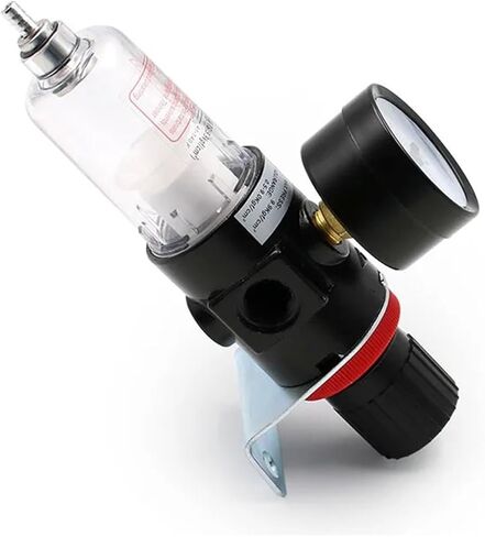 2pc AFR-2000 Pneumatic Filter Air Treatment Unit Pressure Regulator Compressor Reducing Valve Oil Water Separation AFR2000 Gauge in Saudi Arabia