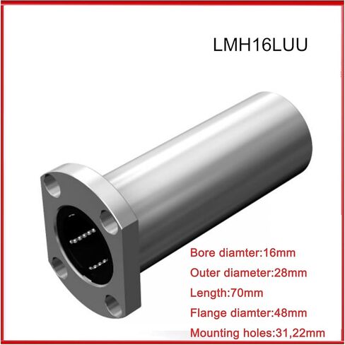 المحامل الخطية LMH16LUU LMH16L حواجز توجيهية in Saudi Arabia