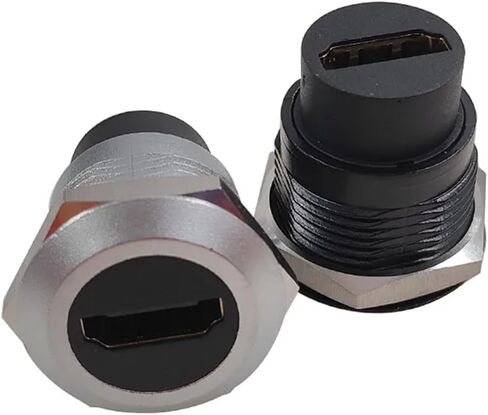 2PCS HDMI Video D-Type Socket Interface Conversion 4K Docking Head Female(T) in Saudi Arabia