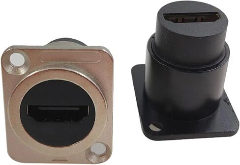 2PCS HDMI Video D-Type Socket Interface Conversion 4K Docking Head Female(T) in Saudi Arabia