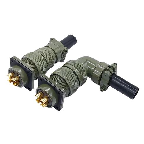 22-2 22-12 22-22 MIL-C Circular Connectors 5015 MIL STD MS3102 MS3106 MS3108 Military Specification 1Pcs(Socket 3102 22-2P) in Saudi Arabia