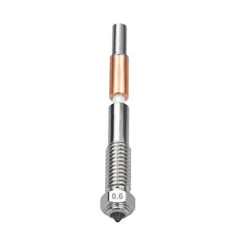 0.6mm Bimetallic Nozzle for qidi Plus 4 Quick Release Ceramic Insulated Integral 0.6mm Nozzle, QD-4.5-0.6 Ceramic Integral Nozzle, High Temperature Resistant for qidi in Saudi Arabia