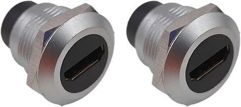 2PCS HDMI Video D-Type Socket Interface Conversion 4K Docking Head Female(T) in Saudi Arabia