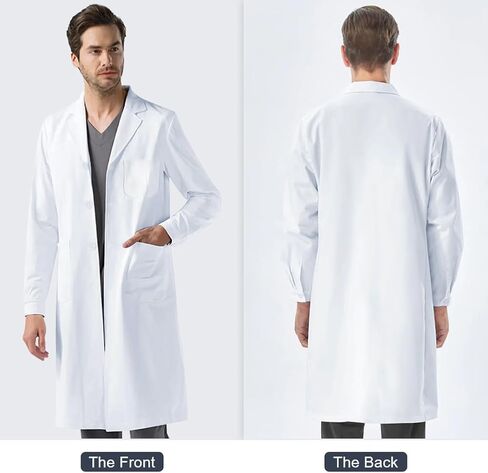 Professional Lab Coat, Medical Coat, Suitable for Medical Students, Laboratories, Masquerade Parties, Unisex in Saudi Arabia