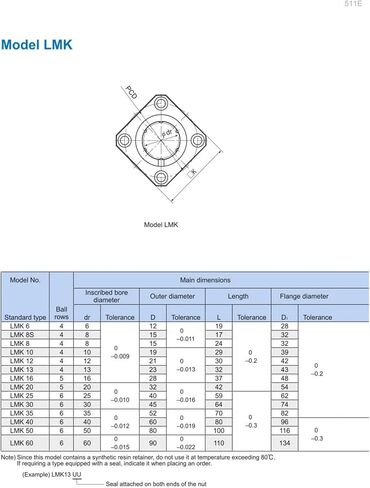 المحامل الخطية LMK25UU LMK25 حواجز توجيهية in Saudi Arabia