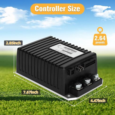 1510-5201 1510A-5251 وحدة تحكم عربة الجولف، وحدة تحكم في سرعة محرك DC 250A 48V، متوافقة مع 2000-2009 Club Car DS وعربة الجولف للنظام الكهربائي Precedent IQ، تحل محل 1510A-5250 101956501 102806201 in Kuwait