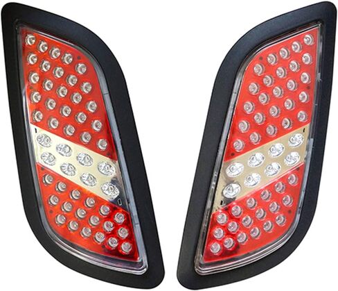 Red Hawk LGT-342L Taillight Set Compatible With/Replacement For E-Z-GO RXV 2016-2021 Golf Carts in Saudi Arabia