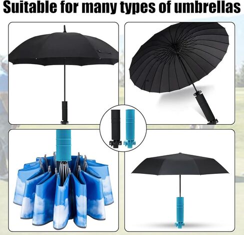 Universal Adjustable Umbrella Holder Mount for Golf Push Cart, Wheelchair, Stroller, Beach Chair, Bike & Fishing in Saudi Arabia