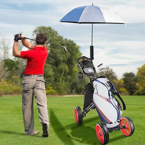 Universal Adjustable Umbrella Holder Mount for Golf Push Cart, Wheelchair, Stroller, Beach Chair, Bike & Fishing in Saudi Arabia