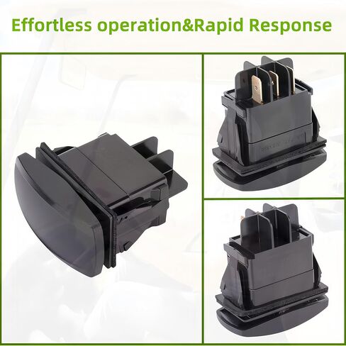 مفتاح عكسي للأمام لعربة الجولف - متوافق مع Club Car DS/Precedent/Onward/Tempo | يستبدل OEM # 1018560-01 1018560-02 | مفتاح F/R لقطع غيار وإكسسوارات عربة الجولف لنادي السيارات in Kuwait