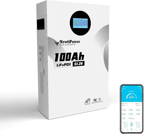 بطارية عربة جولف ليثيوم LiFePO4 بقدرة 48 فولت و100 أمبير في الساعة مع تطبيق وشاشة وشاحن، وبطارية قابلة لإعادة الشحن من خلايا BMS من الفئة A بقدرة 200 أمبير، وأكثر من 10000 دورة، مثالية لعربة الجولف (مجموعة غلاف حديدي بقدرة 48 فولت 100 أمبير في الساعة) in Kuwait