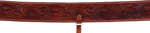Pro Rider Horse Western Leather Tooled Back Rear Cinch Flank Girth w/Off Billets 9760A in Saudi Arabia