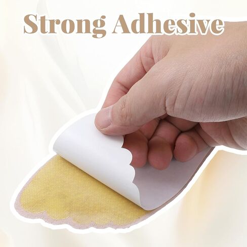 Qianyu 2 Pairs Pigskin High Heel Cushion Inserts, Non-Slip Cushion Insoles Adhesive Shoe Insoles Ultra-Thin Shoe Inserts Barefoot Sandal Insole for Flat Open Toe Shoes Dress Shoes Boots Women,6.5-7.5 in Saudi Arabia