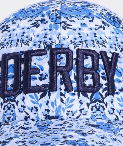 قبعة Vineyard Vines للسيدات من Kentucky Derby Derby لسائقي الشاحنات، باللون الأزرق الهادئ، Onesz in Kuwait