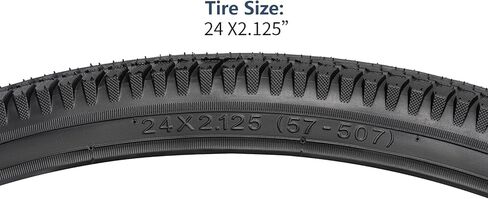 YUNSCM 24" Road Bike Tires 24X2.125/57-507 Compatible with 24 x 2.125 Bike Bicycle Tires (Y-789) in Saudi Arabia