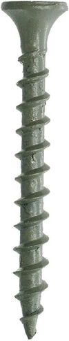 Grip-Rite PTN158S5 PG10 Polymer Coated #6 x 1-5/8" Coarse Thread Deck Screw, Gray, 5lb Box in Saudi Arabia