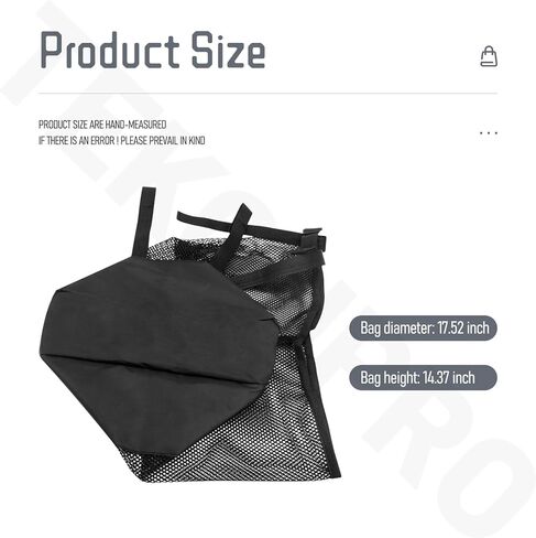 سلة تخزين عربة التسوق باللون الأسود لعربات الدفع Bag-Boy BB12811 Compact 3 وQuad XL وTriSwivel II in Kuwait