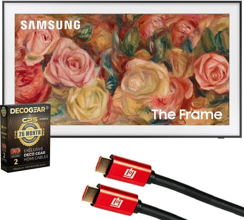 Samsung QN50LS03BAFXZA 50 inch The Frame QLED 4K UHD Quantum HDR Smart TV 2022 (Renewed) Bundle with 2 YR CPS Enhanced Protection Pack in Kuwait