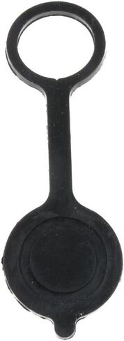 Generic Protective Charging Port Caps Set, 14mm, Black in Saudi Arabia