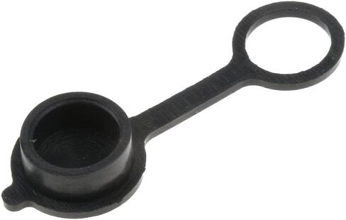 Generic Protective Charging Port Caps Set, 14mm, Black in Saudi Arabia