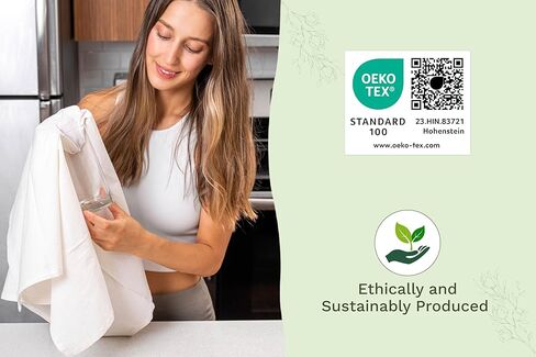Bread Towels for Proofing Cover - 100% Organic Cotton Bread Cloth for Rising - Breathable Tea Towel for Bread Making - Unbleached Baking Towels - Bread Basket Cloth Napkin - 27"x27" (Natural - 5 Pack) in Saudi Arabia