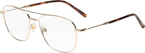 I-SEA Jonas Reader, Round Unisex Reading Glasses, Gold, Metal Frame, Bluelight Blocking, Anti-Glare in Saudi Arabia