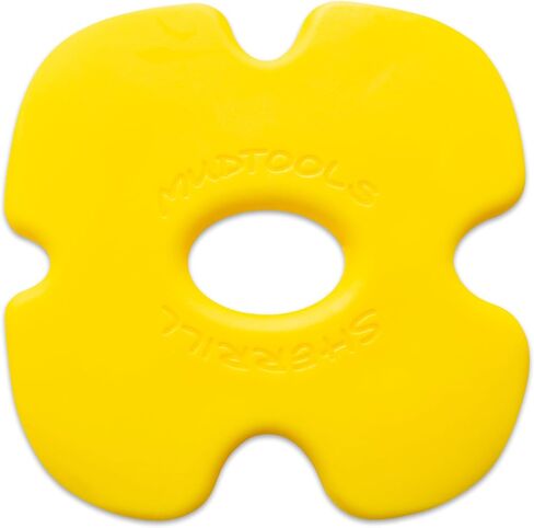Mudtools Edgy Rib – Blue – Extra-Firm Pottery Rib for Rims, Compression & Structural Work in Saudi Arabia